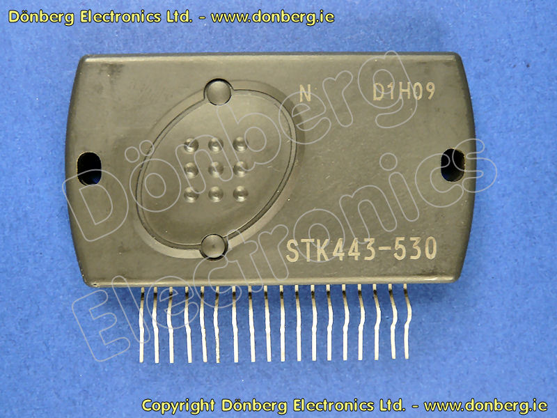 IC   STK443  •  STK 443  Stereo Amplifier • Versand aus Deutschland  •  02-01-36